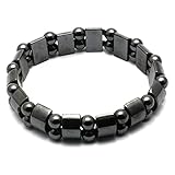 Magnetic Hematite Crystal Bracelet - Spheres & Barrels