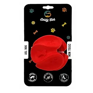 Goofy Tails Wobbly Natural Rubber Ball for Dogs | Chew Toy for Dogs | Dog Ball Toy | Dog Toys for Dogs | Ideal for All Breeds