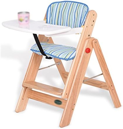 Multifunction Child Dining Chair Solid Wood Infant Eat Chair Portable Baby Dinette Collapsible Child Chair ( Color : Style-2 )