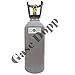 Produktbild 6 kg CO2 Flasche gefüllt mit Lebensmittel Kohlendioxid / Kohlensäure - Fabrikneue Eigentumsflasche von Gase Dopp