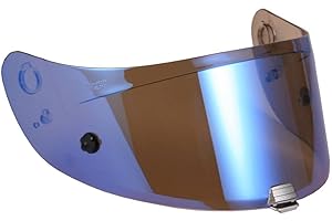 HJC, Visière de casque de moto FG-JET HJ-17R iridium bleu