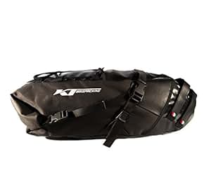 Borsello Sottosella Bici In Similpelle Nero - Fatto A Mano In Italia - Foto 6