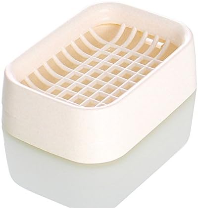 LTCT Soap Box Dish Rectangle Bath Soap Case Sponger Holder with Drainage Holes Tray