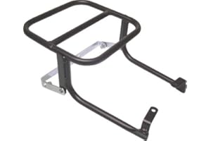 MY MOTO PARTS Rear Rack/Carrier Fits C50 Cub, C70 Cub, C90 Cub Black