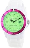 MADISON NEW YORK Unisex-Armbanduhr Candy Time Snow Festival Analog Quarz Silikon U4612-05/1