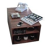 ✅ MUY PRÁCTICO, FUNCIONAL Y RESISTENTE ★ Perfecto para tomar café, cóctel, aperitivo... Puedes cambiarlo de lugar fácilmente gracias a sus 4 ruedas giratorias de alta gama, y se limpia cómodamente. Perfecto para guardar juegos de mesa, libros, revistas. También como mueble bar, botellero, CDs, DVDs, videojuegos, la consola, la tablet, los cargadores del móvil. Ideal para la Casa o la Oficina.