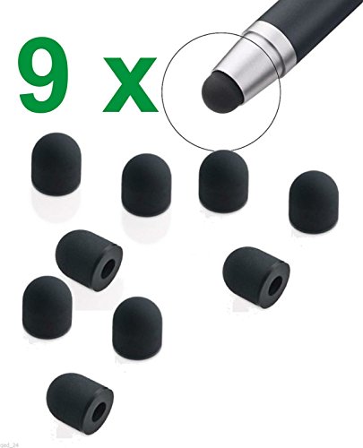 Kabalo - Packung mit 9 Bamboo Stylus Pen Ersatz Nibs - CS-100, CS-200, CS-120, CS-130