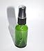 Bee Beautiful 30ml Green Glass Bottle with Black Atomiser Mist Spray (5 x 30ml bottles)