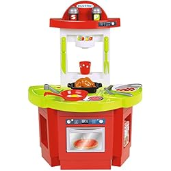 Jouets Ecoiffier - 1719 - Cuisine pour enfants 100 % Chef - 17 pièces - Dès 18 mois - Fabriquée en France