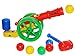 Produktbild Ballkanone / Kanone - incl. Name - mit Bälle & Hammer - 60 cm - wasserfest - für INNEN & AUßEN - z.B. für Bällepool / Bällebad / Ball - Bad - Spielzeugbälle - Kinderbälle / Babybälle - Bällebadbälle - Babypool - Bällebadpool - Plastikbälle - Kugel - Ballspiele - Ballkanonen - für Kinder & Erwachsene - Partyspiel - Bällebadkanone