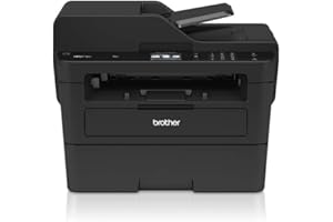 ‎BROTHER Brother mfcl2750dw Laser 4 in 1 Monochrom Multifunktionsdrucker (A 34 ppm mit drahtgebundenen Netzwerk, WLAN, NFC, Duplex in Drucken und Scannen, italienische Version) schwarz/weiß