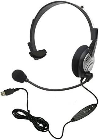 AndreaCommunications C1-1022300-50 Model NC-181 VM USB On-Ear Mono (Monaural) Headset NC-181VM USB