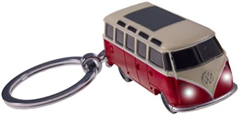 VW Camper Van Volkswagen LED Light lanyard Cult (1962) – Assorted Colours, red, 50 x 20 x 21,5 mm