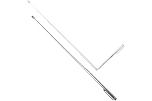 KARELLS Baguette de Sourcier,Tiges de Sonde en Cuivre, Baguette Sourcier,2 Pièces Tiges de Divination Rétractables,Baguettes de Sourcier,Divination et détection d'eau