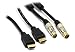 Produktbild G&BL BUND04AH Set Antenne Kabel Art. 5261" und HDMI-Kabel Art. 19421" schwarz