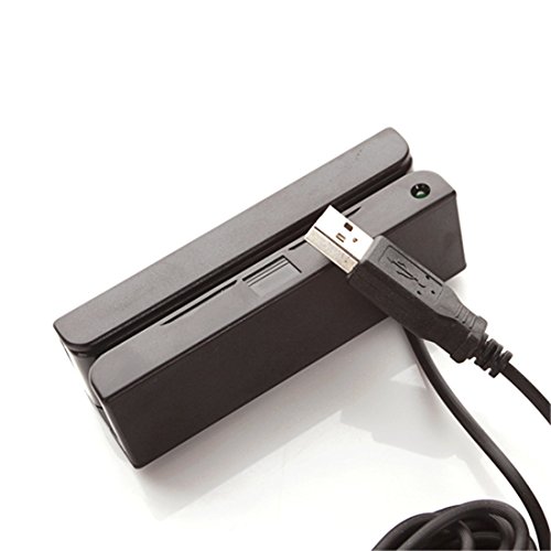 SHINA USB MSR90 Magnet Kartenleser 3 Track High-Density-Magnetstreifen - 6