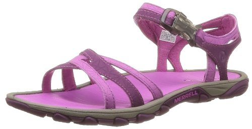Merrell Enoki Strap, Women's Casual Sandals, J24570, Purple (Dark Purple), 3 UK