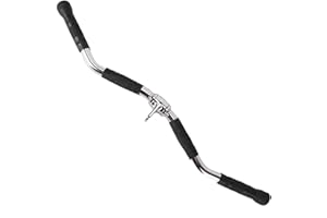 mosegor Lat Pull Down Bar Pull Down Curl Bar Professional Cable Machine Attachment Handle Tricep Press Down Pulley Bar for LAT Pulldowns Bicep Shoulder And Back W Type Pull-Down Rod