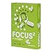 Produktbild FOCUS² die Konzentration tabletten OHNE KOFFEIN - Steigert Konzentrationsfähigkeit und Aufmerksamkeit - Veggie Kapseln - Mit Gotu Kola, Tyrosin, Zinc, Kupfer, Magnesiumcitrat, Theanin ( geballte in einer Kapsel)