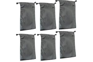 Vientiane Sac à Cordon Imperméable, 6 pièces Sac Sec en Microfibre, Portable Organiseurs Pochette Cordon pour Téléphones Portables, Appareil Photo, Alimentation Mobile, pour Voyage Camping Piscine
