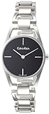 Calvin Klein Damen Analog Quarz Uhr mit Edelstahl Armband K7L23141