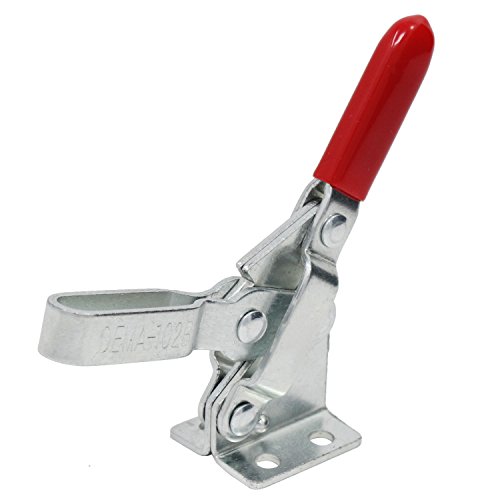 Short Bar mit Flansch Basis Horizontal Schnellspanner Red 4er Pack (2 pack) - 2