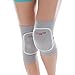 Produktbild Leegoal Dance Knie Pads, 2 Pack Kniebandage Support Elastic Verdickte Schwamm Spandex Atmungsaktiv Knie für die Frauen Kind Erwachsene Volleyball, Tanzen, Gym, Radfahren, Outdoor Sports, Gray, M