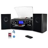 Vinyl zu MP3-Aufnahme: Aufnahme von Vinyl-Schallplatten direkt in das digitale Format auf USB / SD-Karte. Sichern Sie altes Vinyl in Ihrem PC oder Laptop.