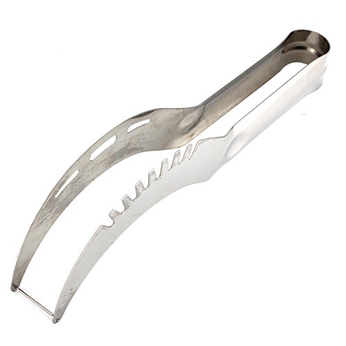 Merssavo Edelstahl Obstmesser Wassermelone Hobel Messer Frucht-Schneidmaschine Watermelon Cantaloupe Slicer Knife Cutter Schäler - 2