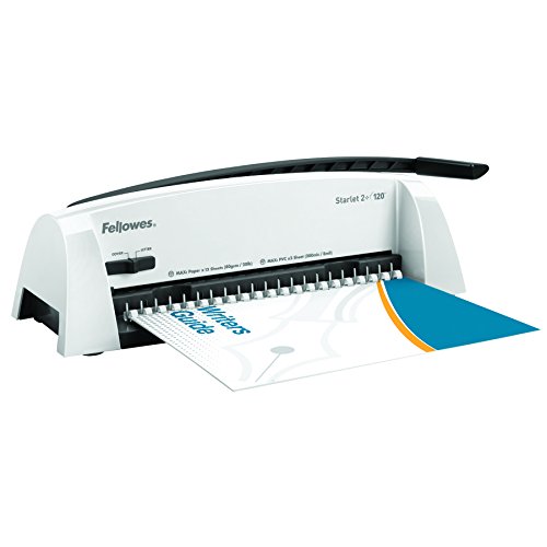 Fellowes Starlet 2 - Encuadernadora manual de canutillo de pl stico uso ocasional color blanco Fellowes Starlet 2 - Encuadernadora manual de canutillo de pl stico uso ocasional color blanco