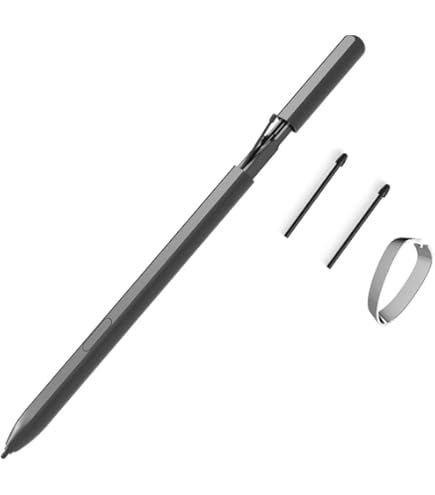 Penna Stilo Per Remarkable 2 - 4096 Livelli Di Pressione, Con Punte Di Ricambio, Nero - Foto 6