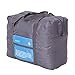 Produktbild Gosear Portable Faltbare Wasserdichte Big Kapazität Travel Trolley Gepäck Kleidung Lagerung Handgepäck Duffle Tasche Blau