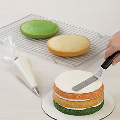 Wilton 2105-0112 Cake Pan Easy Layers, Backform, Stahl, 15 cm, anthrazit, 5 Einheiten - 4