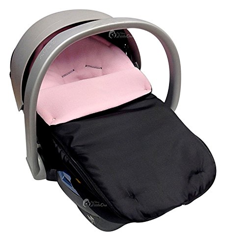 Car Seat Footmuff / Cosy Toes Compatible with Mamas and Papas Light Pink
