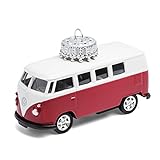 corpus delicti :: Christbaumschmuck aus Metall - die rollende Alternative zur Weihnachtskugel - VW Bus T1 Bulli (rot)