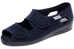 EMANUELA 663 Pantofole Donna Color Nero