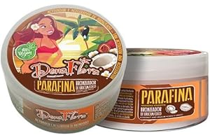 Parafina Bronceadora de Coco y Urucum Dona Flora – Bronceado Intenso y Natural con Hidratación Profunda – Nutre, Suaviza y Protege la Piel – 200ml