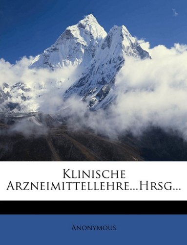 Klinische Arzneimittellehre...Hrsg...