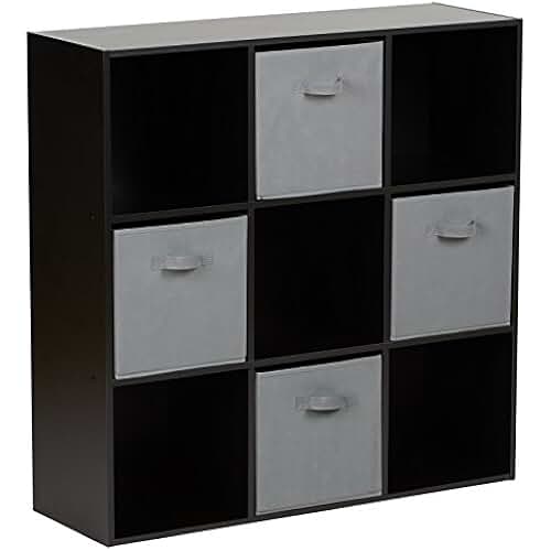 Amazon.co.uk black storage units Home & Kitchen