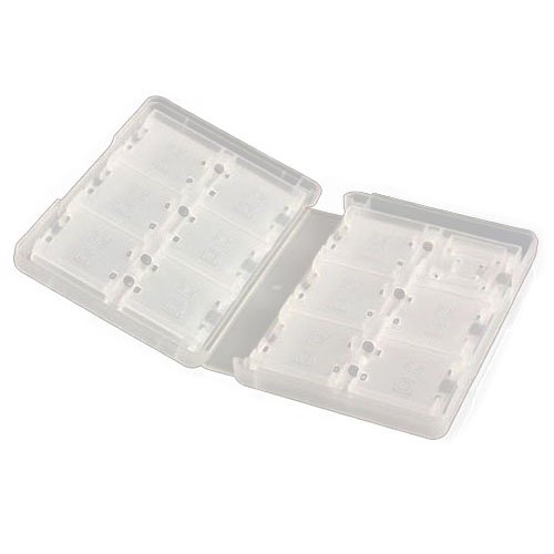 Speicherkarte Box – TOOGOO(R) 24 in 1 Transparent Plastik Speicherkarte Box Huelle Etui fuer SD TF MMC 3DS Spielkarten Speicher Karte Kartenadapter - 2