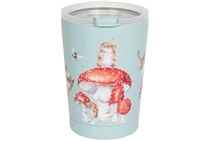 Wrendale Designs by Hannah Dale Fairy Ring 'Mouse and Hedgehog termiczny kubek podróżny