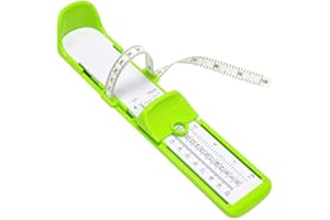 AUSUKY Foot Measuring Device Shoe Gauge Ruler Foot Width Length Measuring Tool for Kids Adult (Green)
