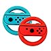 Price comparison product image Game Switch Steering Wheel Controller, 2Packs Joy-Con Racing Hand Grips for Nintendo Switch Mario Kartfor Nintendo