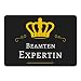 Produktbild Mousepad Beamten Expertin schwarz
