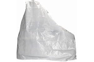 Sunday grill - Telo di Copertura E Protezione Bianco per Barbecue in Muratura Taglia L con Panca 215X90X215H