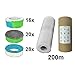 200m liner compatible with Tommee Tippee Sangenic, Angelcare and Litter Locker II - Equivalent to 16 Sangenic "fits all tubs", 20 Litter Locker II and 28 Angelcare cassettes + cardboard roll for easy refilling and storage
