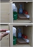 Akeekah® Magnetische Sicherheitsschlöss für Schränke und Schubladen, 10 Schlösser 2 Schlüssel Set. Magic Lock- Die Unsichtbare Kindersicherung– Ohne Schrauben Oder Bohren - 6