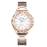 TianWlio Armbanduhren Damen Lvpai Lässige Quartz Steel Belt Uhr Analoge Armbanduhr