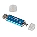 Produktbild Onite Speicherstick OTG USB Stick 2.0 USB Flash Laufwerk Disk Drive Datenspeicher für Andriod Handy und PC (16G, Blau)