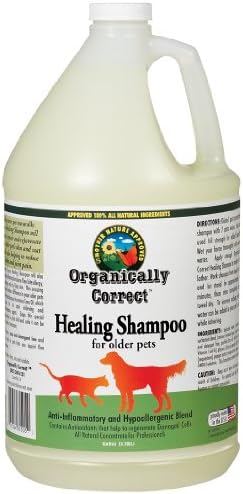Organically Correct Dog and Cat Healing Shampoo, 1-Gallon